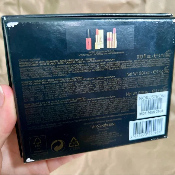 YSL Yves Saint Laurent Mini Lip Set NIB